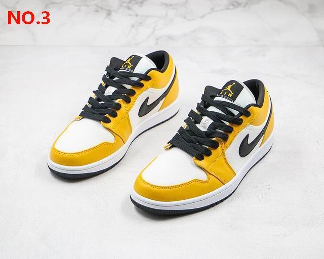 Air Jordan 1 Low Unisex Basketball Shoes 5 Colorways-2 - Click Image to Close